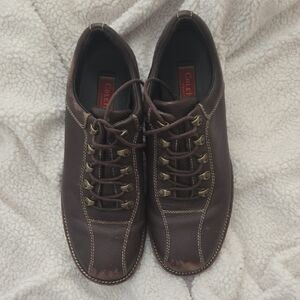 Cole Haan Men's Dark Brown Leather Sneakers